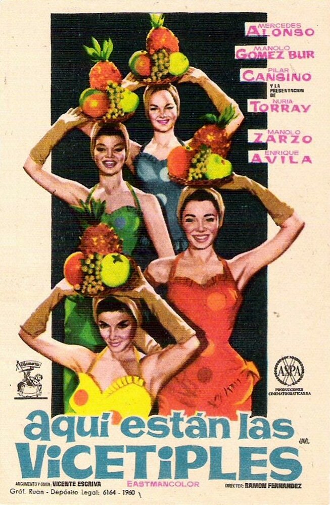 Aquí están las vicetiples (1961)